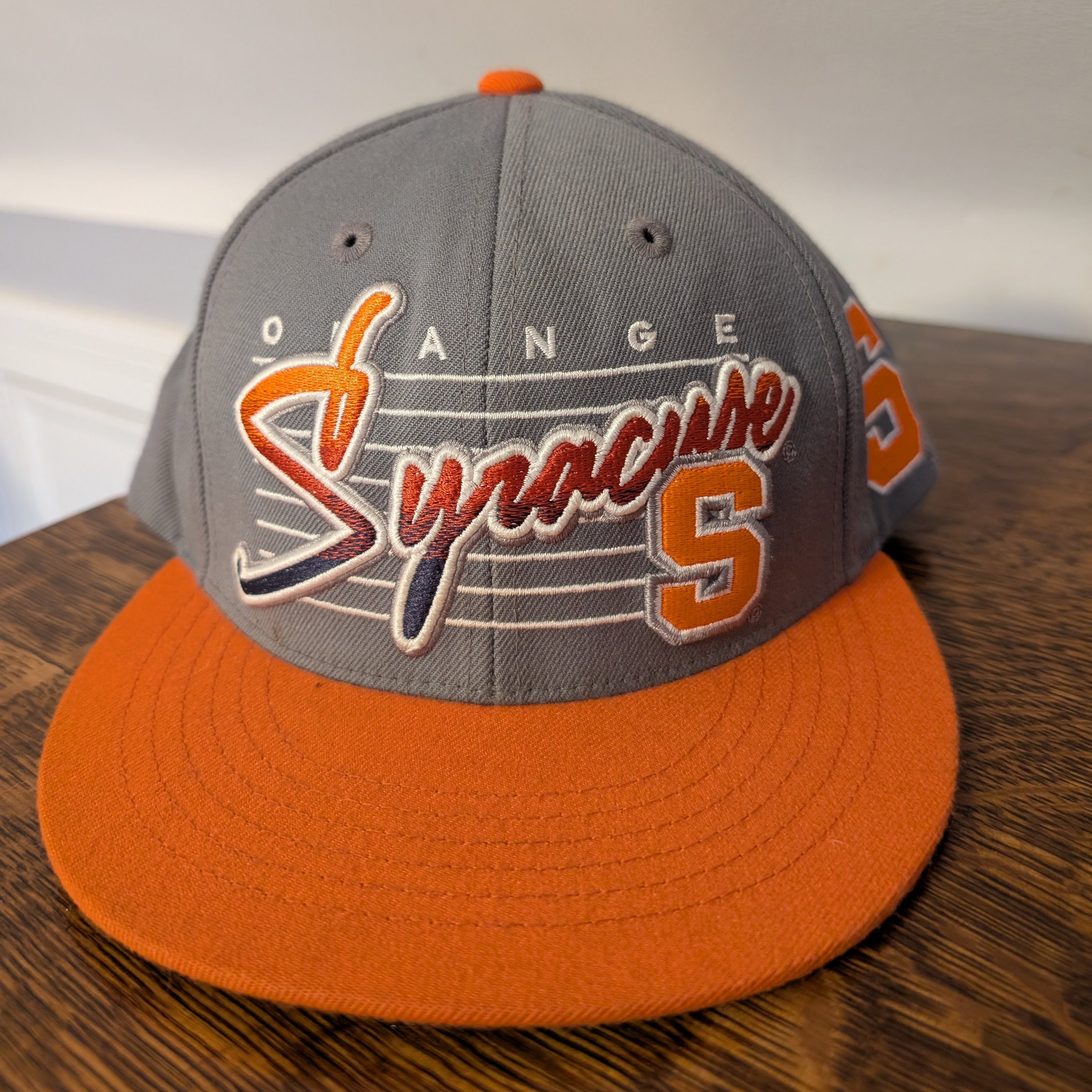 Syracuse Snapback Orange & Gray