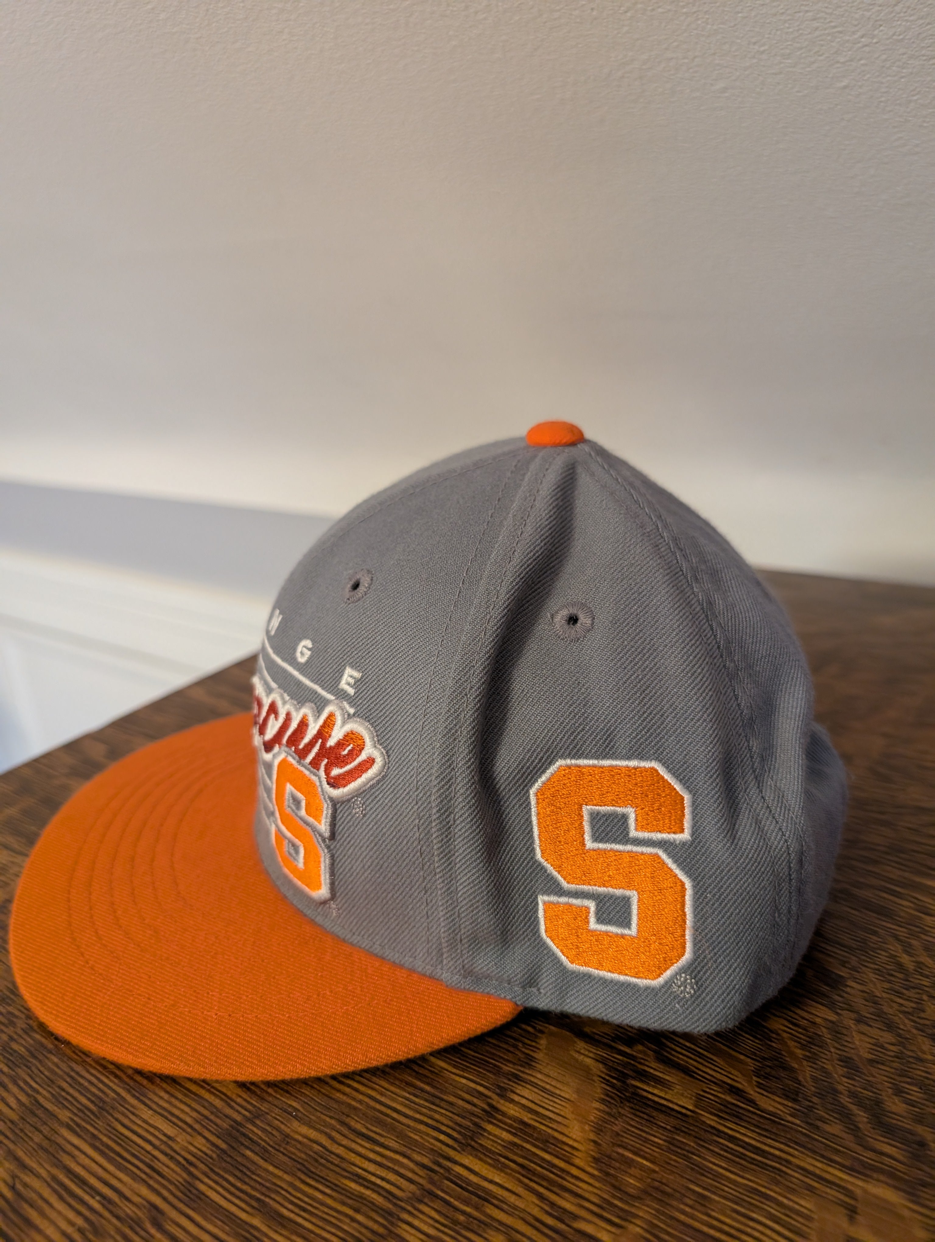 Syracuse Snapback Orange & Gray