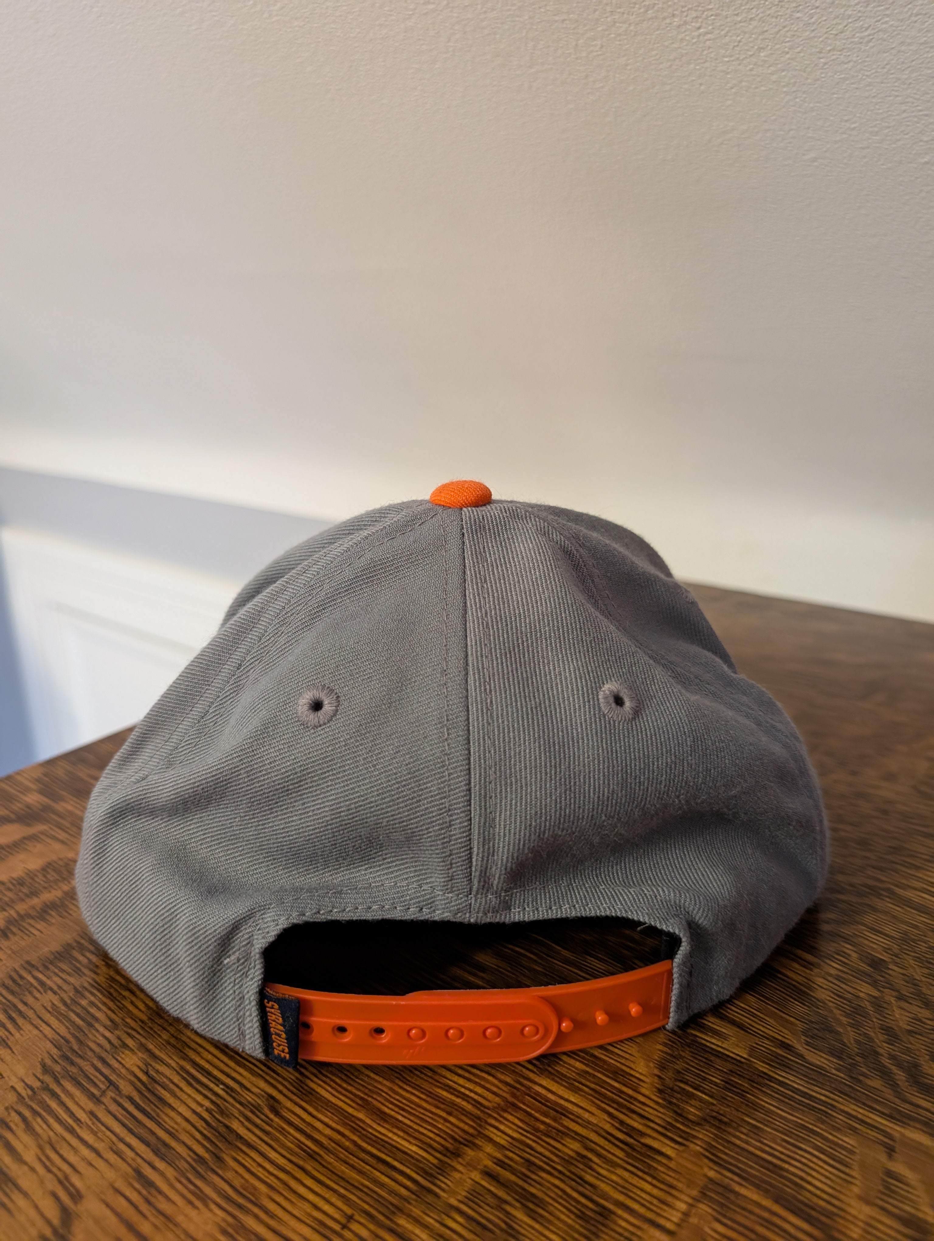 Syracuse Snapback Orange & Gray