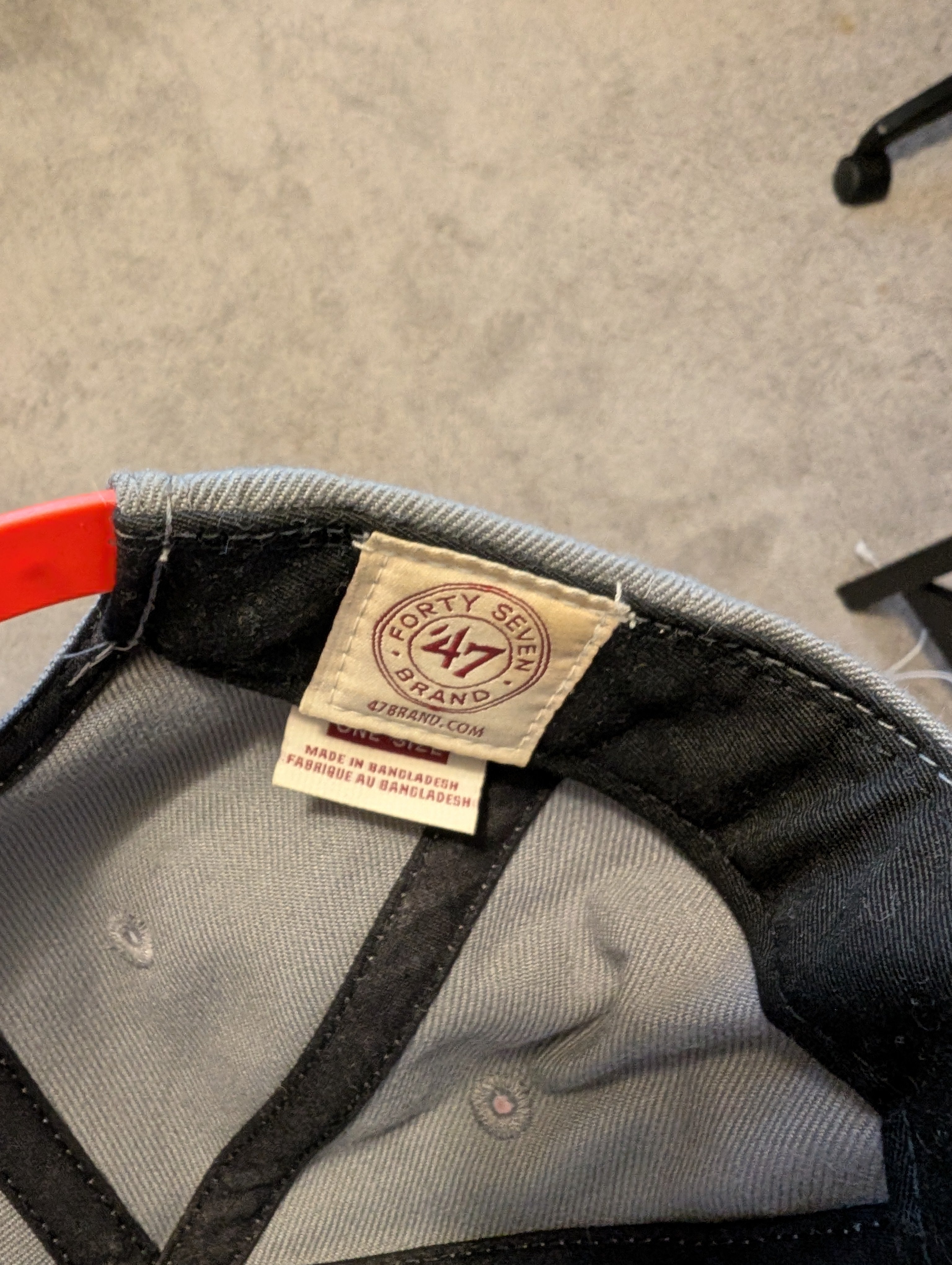 Syracuse Snapback Orange & Gray