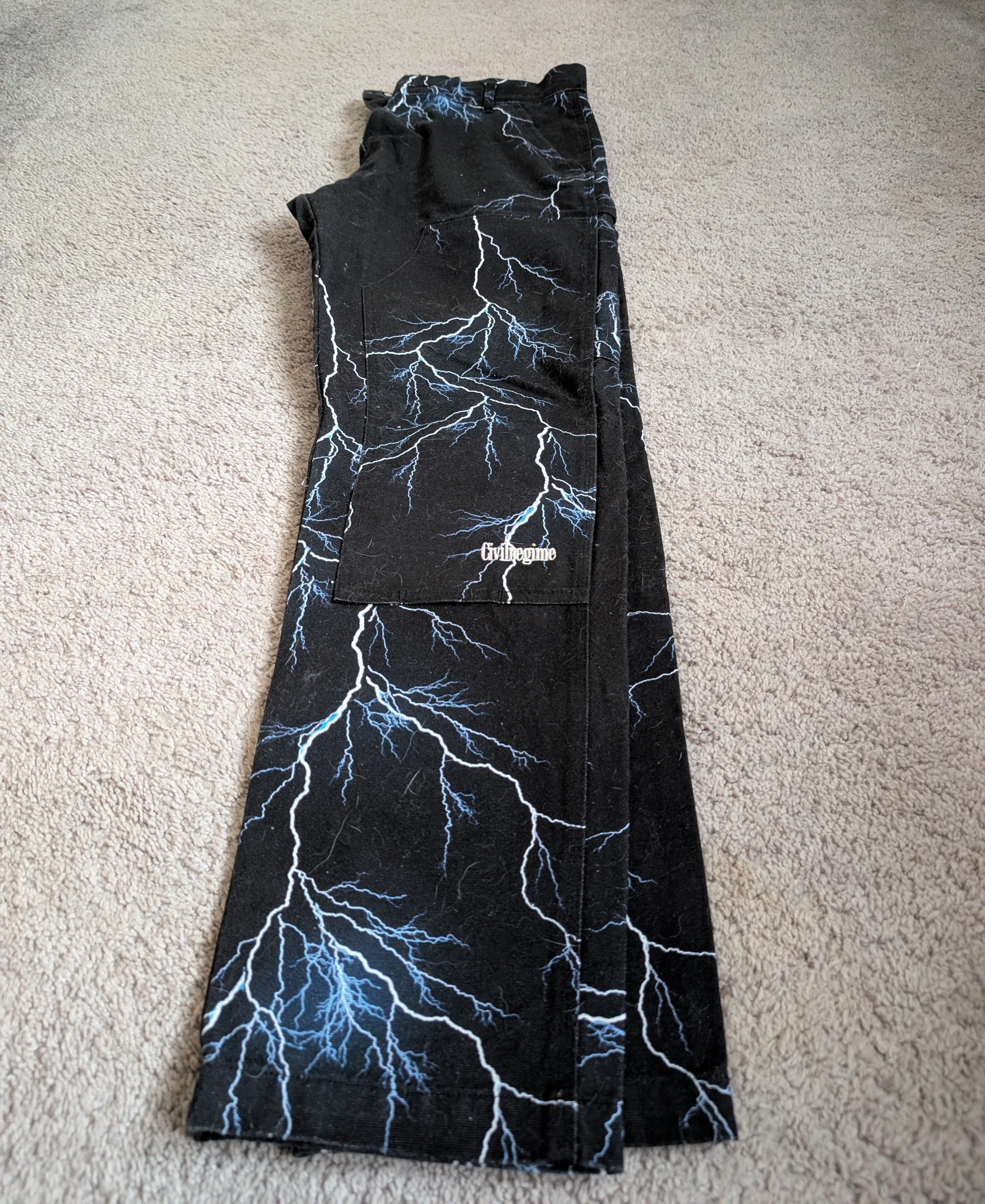 Lightning Strikes Work Pants