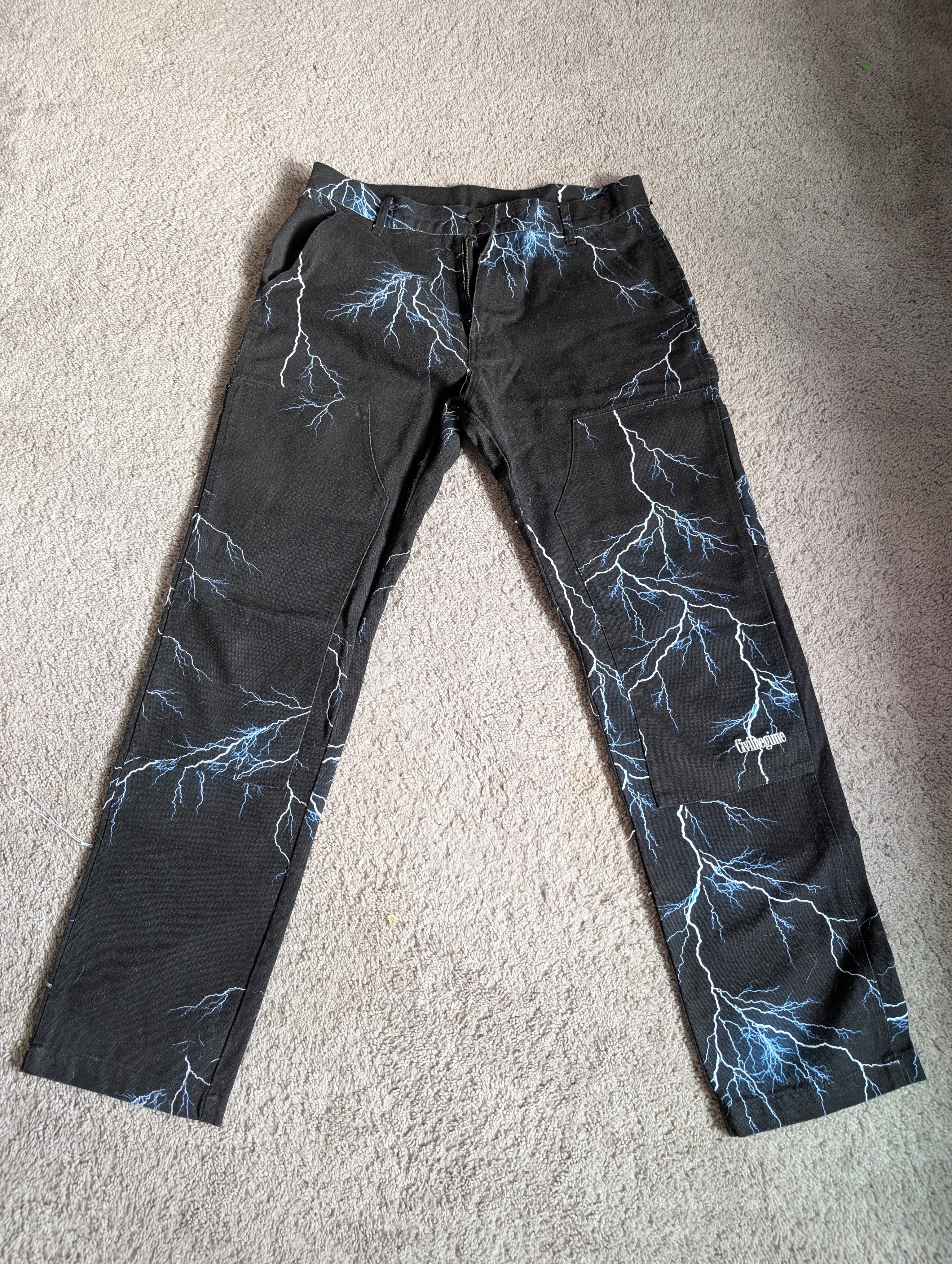 Lightning Strikes Work Pants